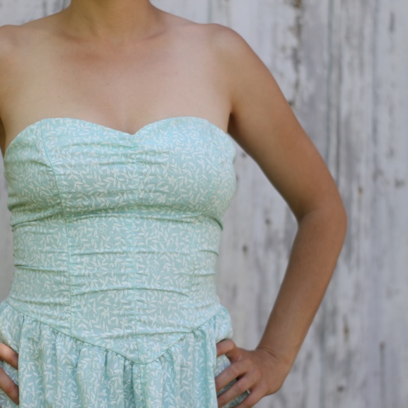 Vintage Cotton Sleeveless Dress - Picture 1 of 6